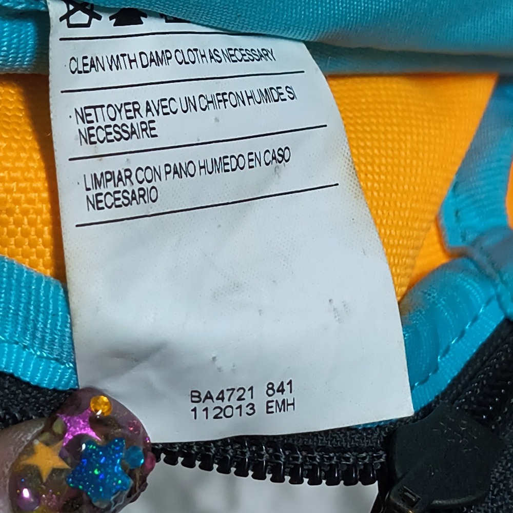 Nike Cheyenne Vapor II Backpack  Orange Black Reflective Daypack Hiking Outodoor - Picture 13 of 16